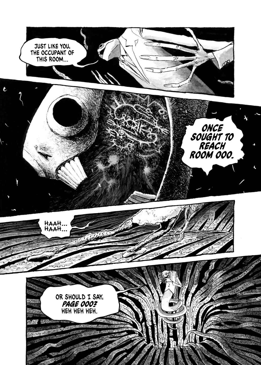 BIBLIOMANIA Chapter 6 page 4 - Chapter 6: The Tombstone of Room 268 and the Researcher of Room 255