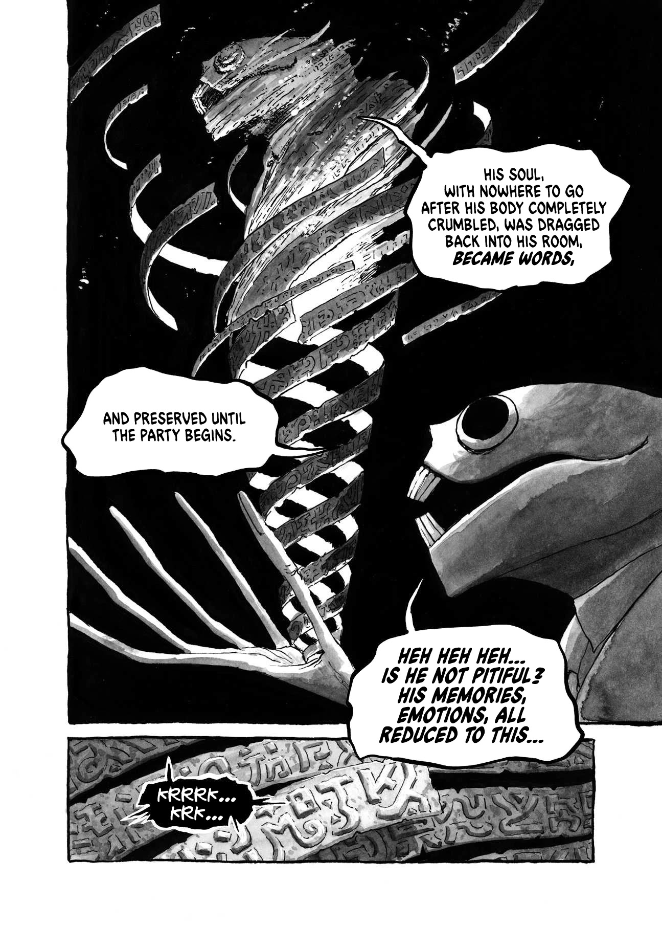 BIBLIOMANIA Chapter 6 page 6 - Chapter 6: The Tombstone of Room 268 and the Researcher of Room 255