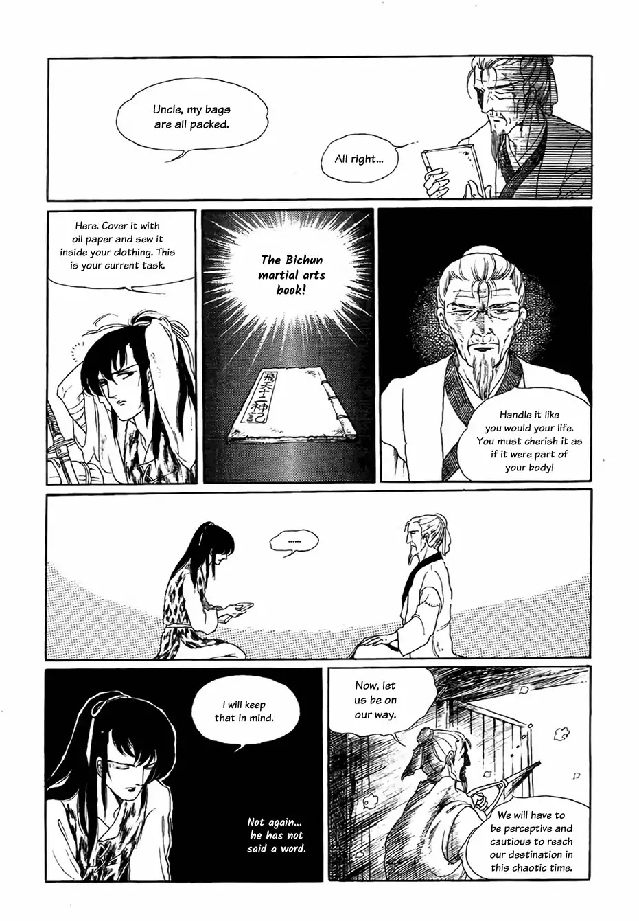 Bichunmoo Chapter 3 page 36 - Chapter 3: The Loneliness of Traveling Under a Full Moon