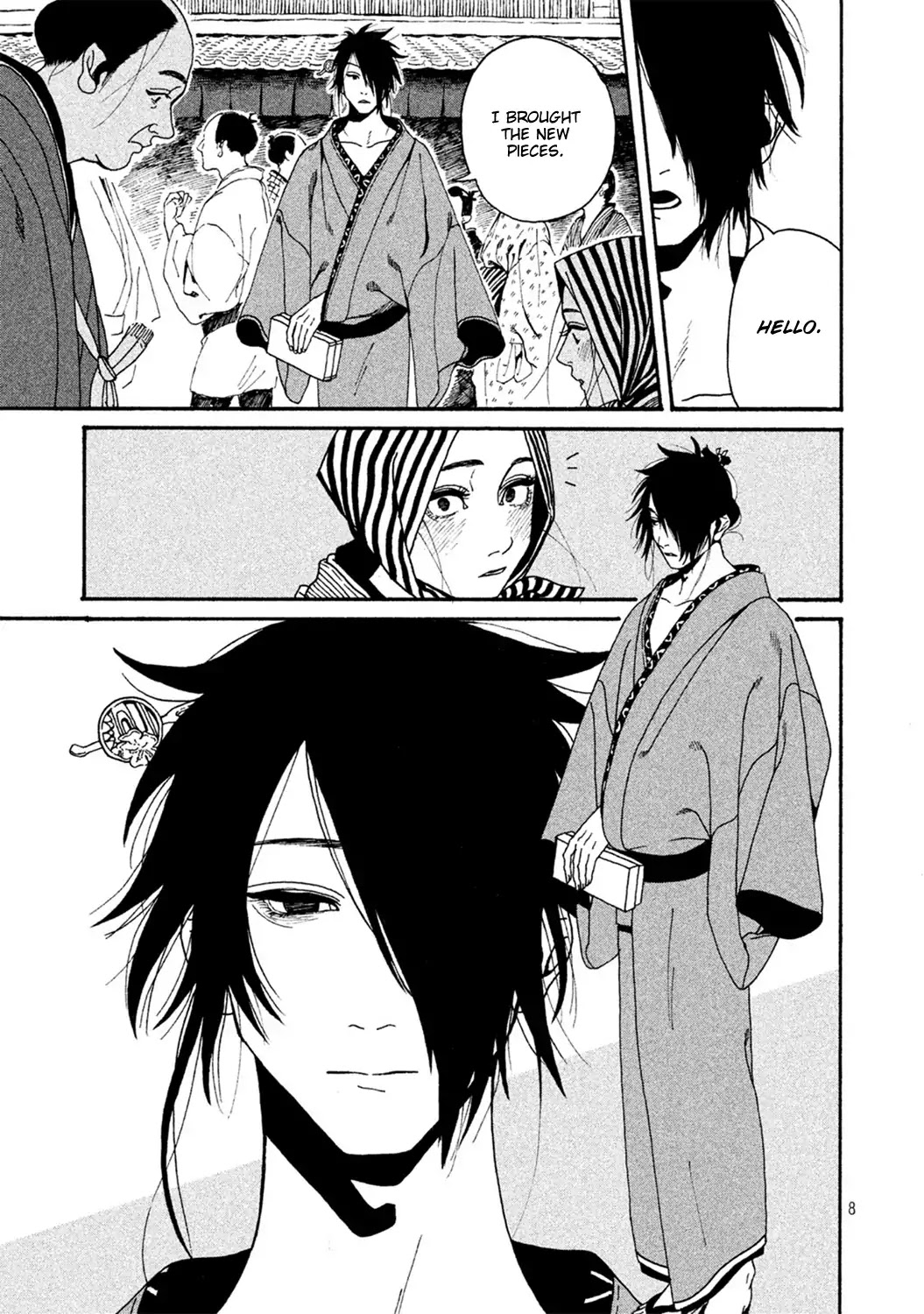 Bidou Wakadanna Koi Shitau Wa Koushoku Otoko Chapter 1 page 8 - Chapter 1