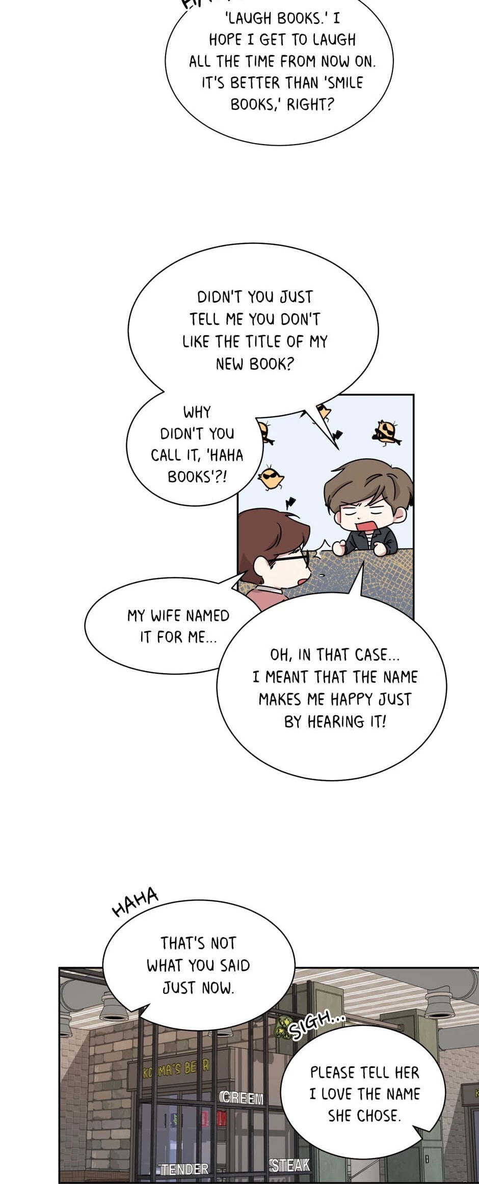 Big Life Chapter 20 page 29 - Chapter 20: Laugh Books