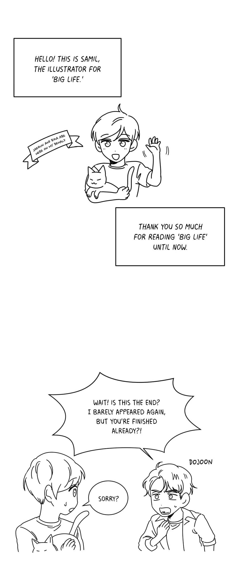 Big Life Chapter 50 page 54 - Chapter 50 : S1 Finale: Starting All Over