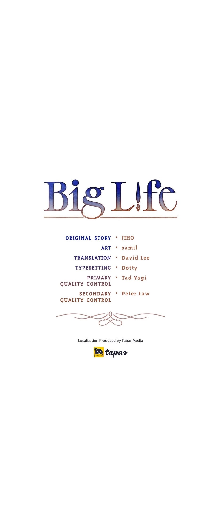 Big Life Chapter 6 page 13 - Chapter 6: Love Story Concept