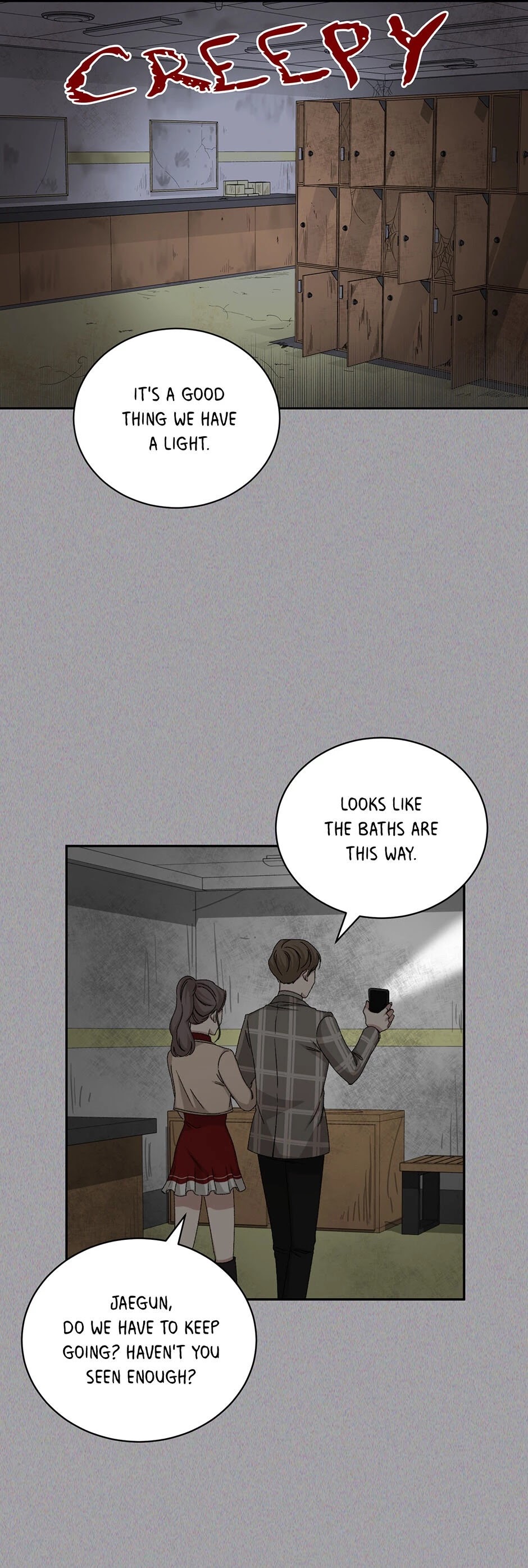 Big Life Chapter 77 page 12 - Chapter 77: Creepy!