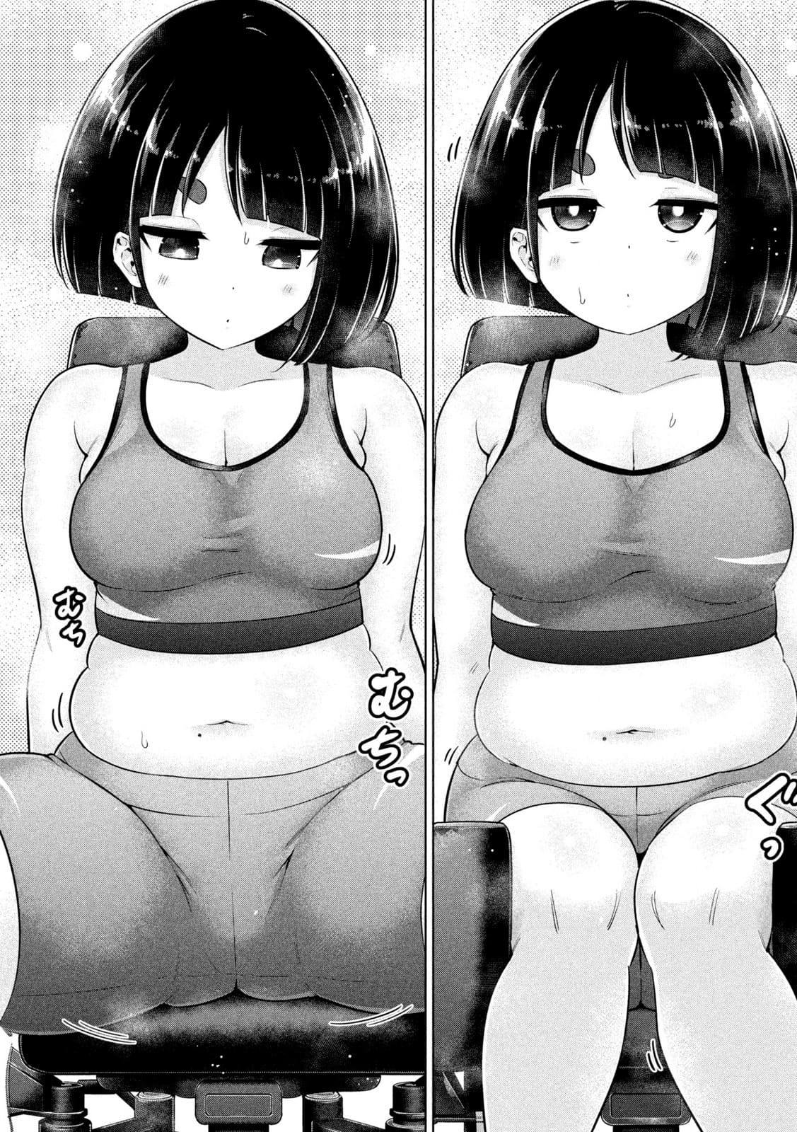 Big Muki Muki & Small Muchi Muchi Chapter 14 page 6 - Chapter 14: The abductor machine and the chubby girl