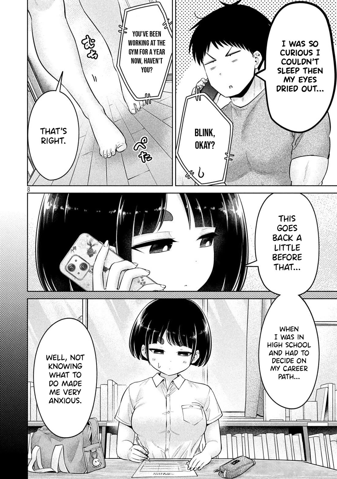 Big Muki Muki & Small Muchi Muchi Chapter 18 page 8 - Chapter 18: The Mistery of Shiina-san