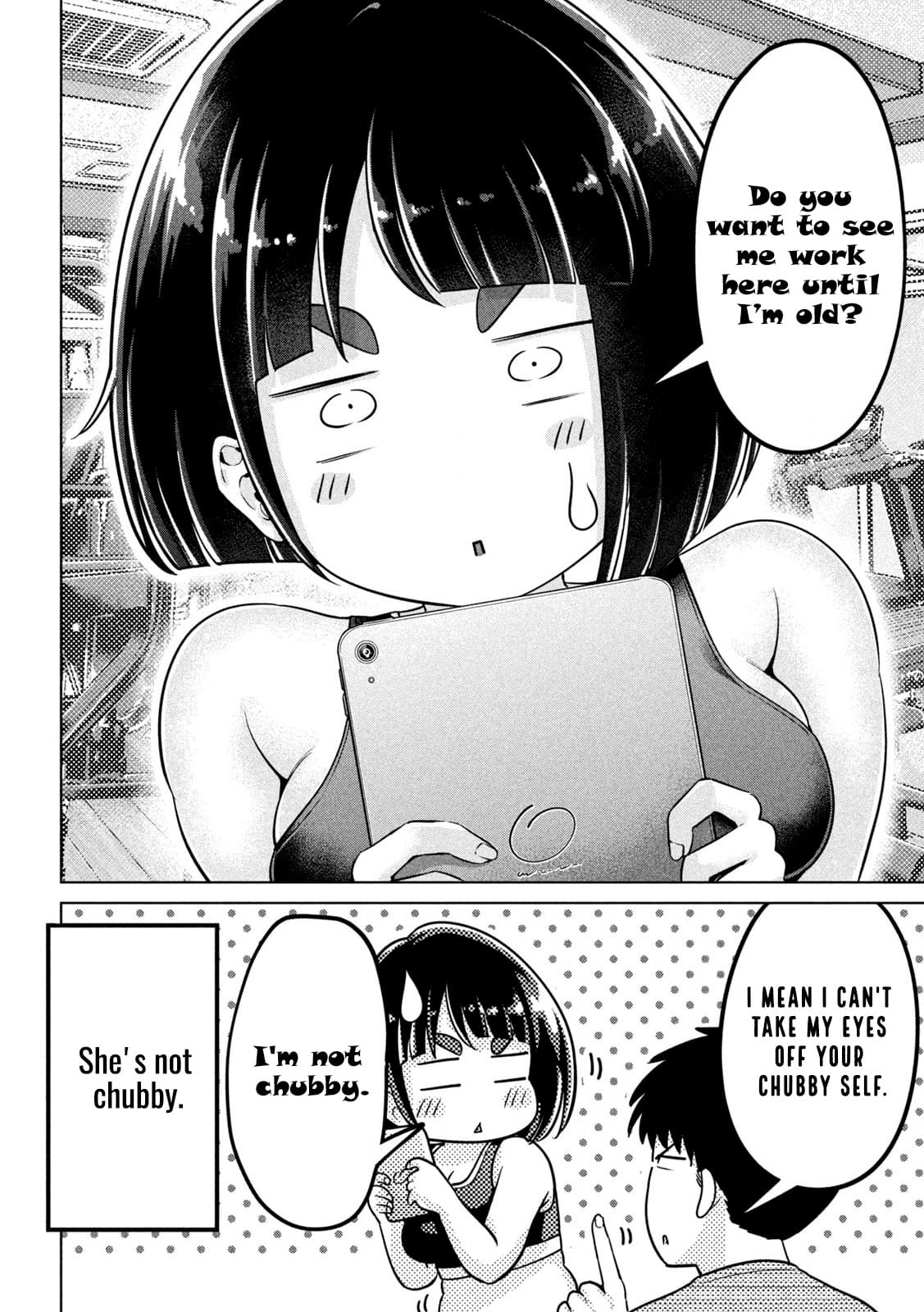 Big Muki Muki & Small Muchi Muchi Chapter 2 page 13 - Chapter 2: The rotary torso and the chubby girl