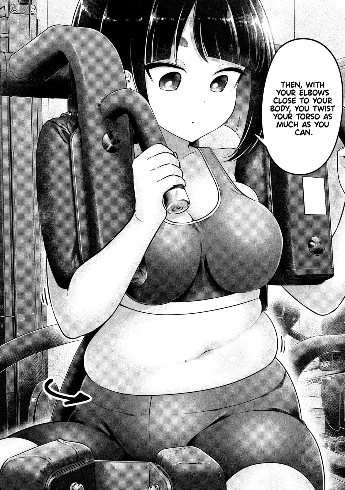 Big Muki Muki & Small Muchi Muchi Chapter 2 page 5 - Chapter 2: The rotary torso and the chubby girl