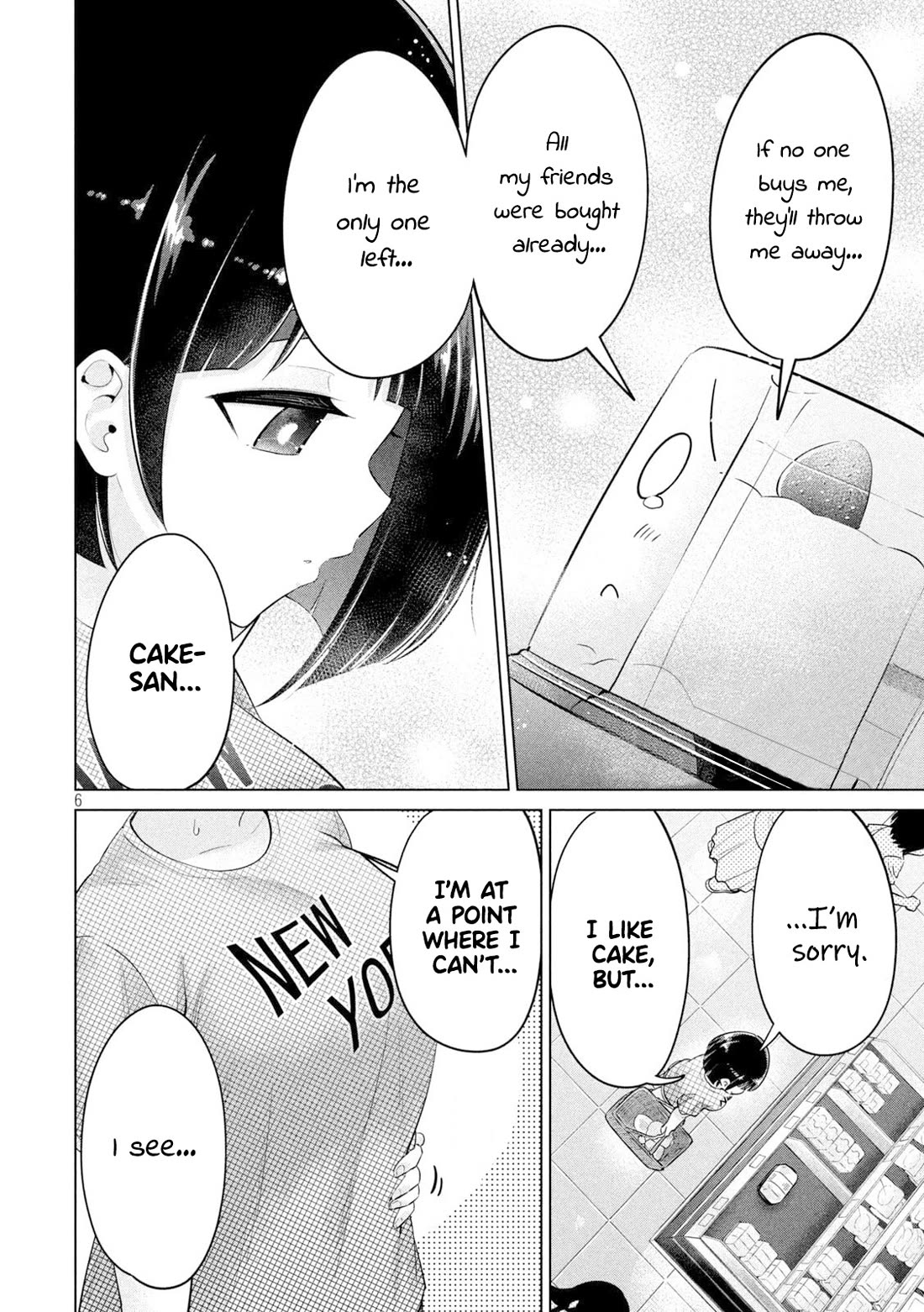 Big Muki Muki & Small Muchi Muchi Chapter 22 page 6 - Chapter 22: The chubby girl and the cake