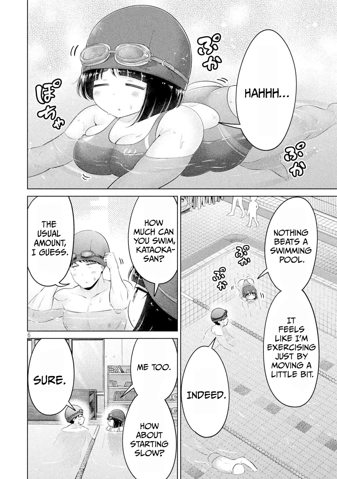 Big Muki Muki & Small Muchi Muchi Chapter 25 page 6 - Chapter 25: Swole and Pudgy at the Pool