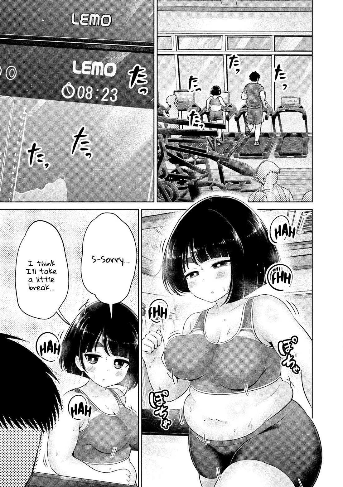 Big Muki Muki & Small Muchi Muchi Chapter 27 page 9 - Chapter 27: The swole, the pudgy, and the treadmill