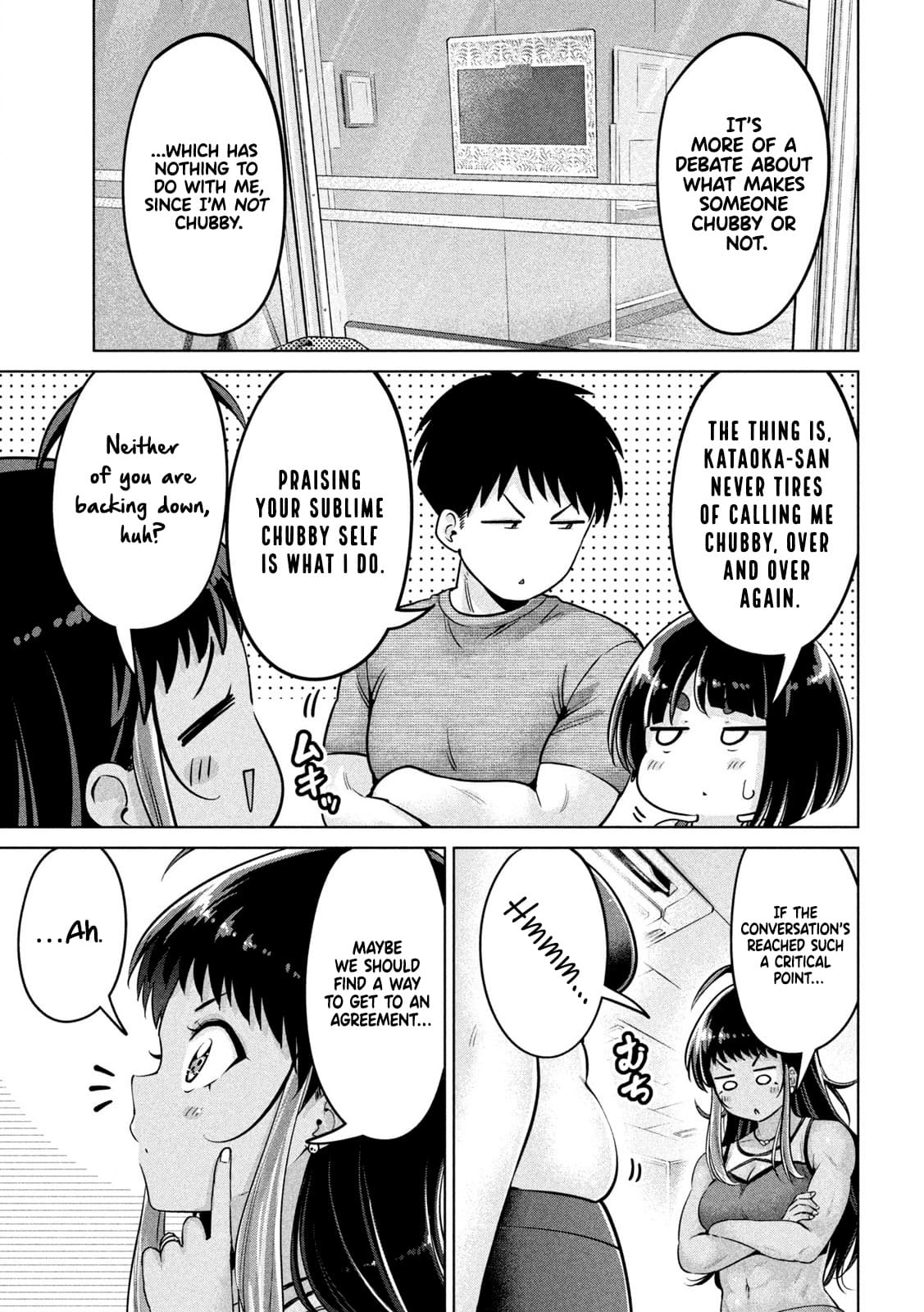 Big Muki Muki & Small Muchi Muchi Chapter 3 page 11 - Chapter 3: Discussing Chubbiness