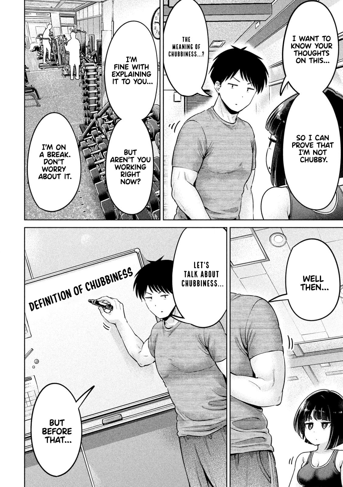 Big Muki Muki & Small Muchi Muchi Chapter 3 page 4 - Chapter 3: Discussing Chubbiness