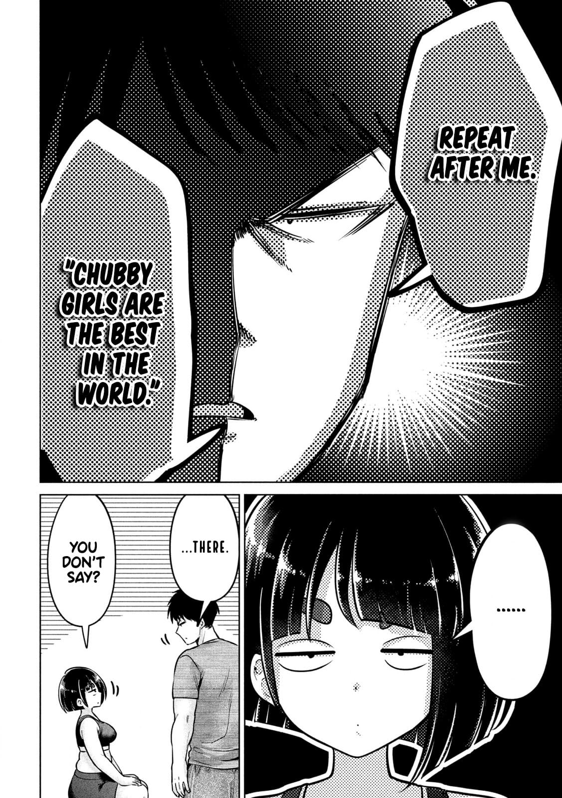 Big Muki Muki & Small Muchi Muchi Chapter 3 page 6 - Chapter 3: Discussing Chubbiness