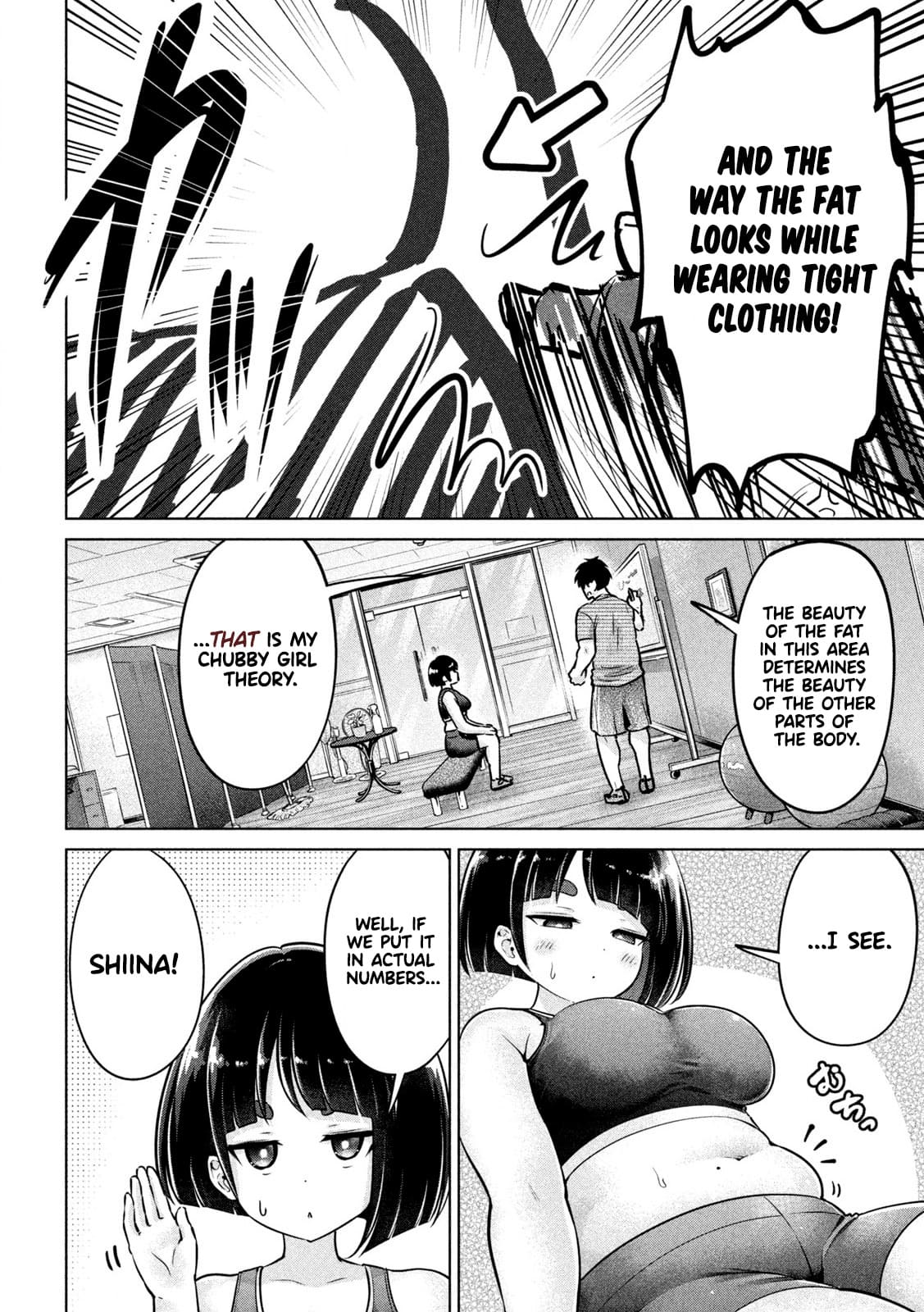 Big Muki Muki & Small Muchi Muchi Chapter 3 page 8 - Chapter 3: Discussing Chubbiness