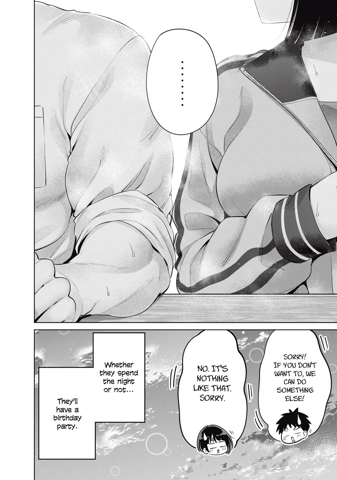 Big Muki Muki & Small Muchi Muchi Chapter 38 page 13 - Chapter 38: Swole-Chubby Meeting
