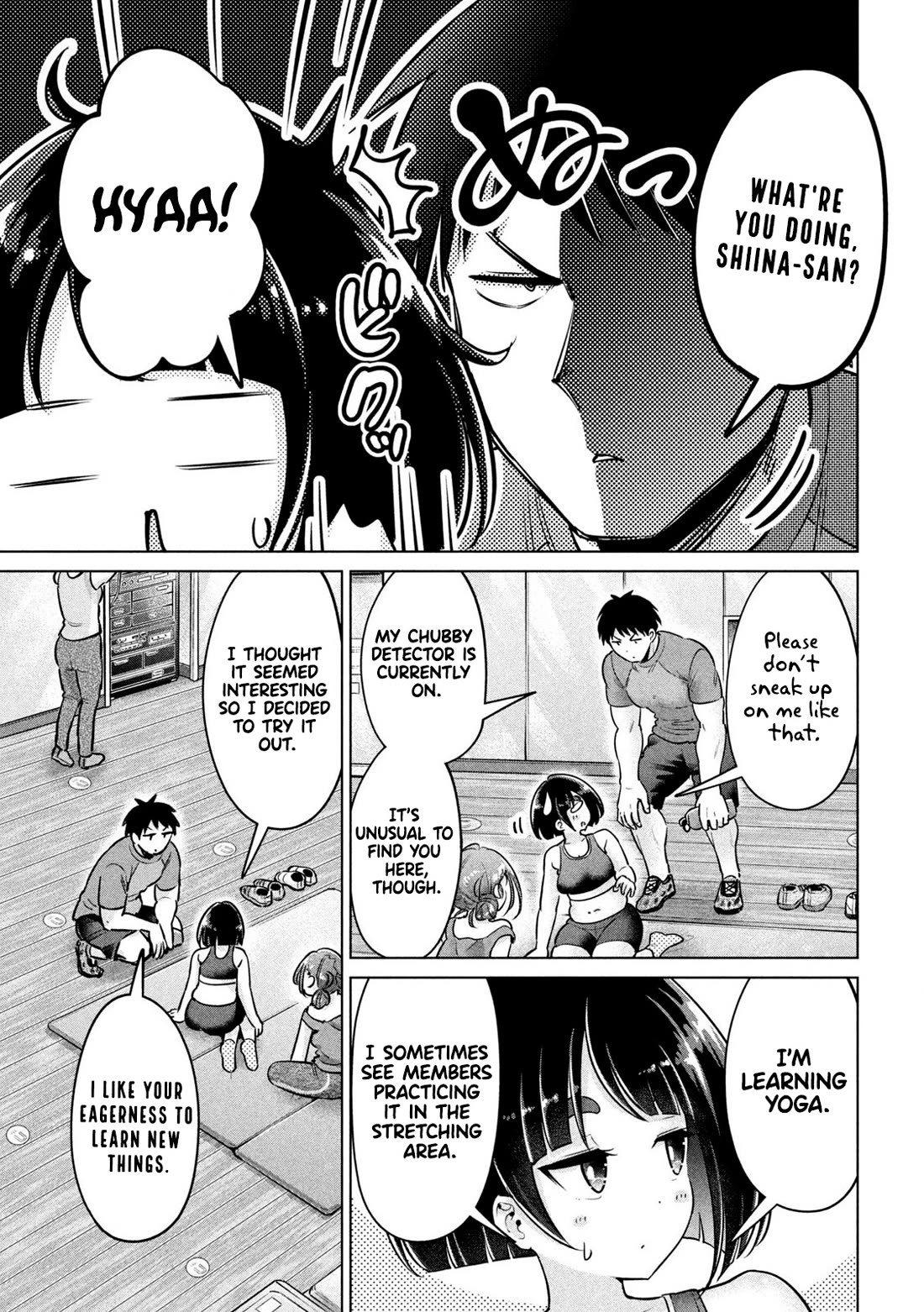 Big Muki Muki & Small Muchi Muchi Chapter 7 page 3 - Chapter 7: Swole, Chubby, and Yoga