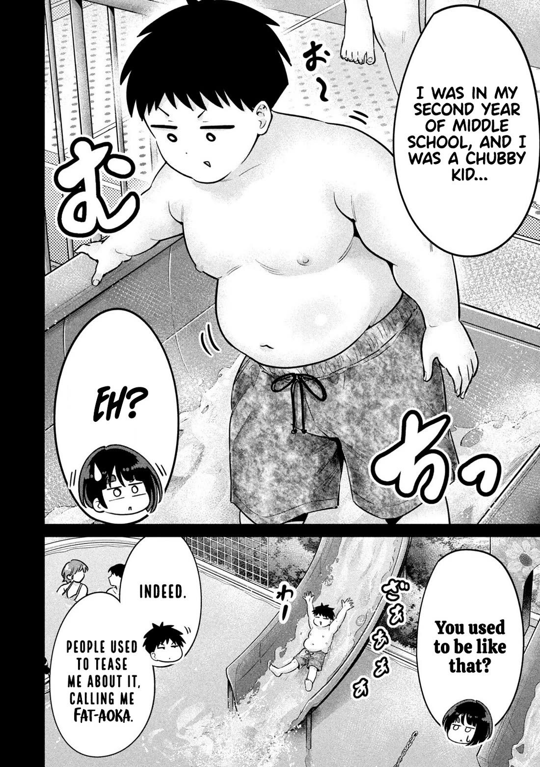 Big Muki Muki & Small Muchi Muchi Chapter 9 page 4 - Chapter 9: Feelings about chubbiness