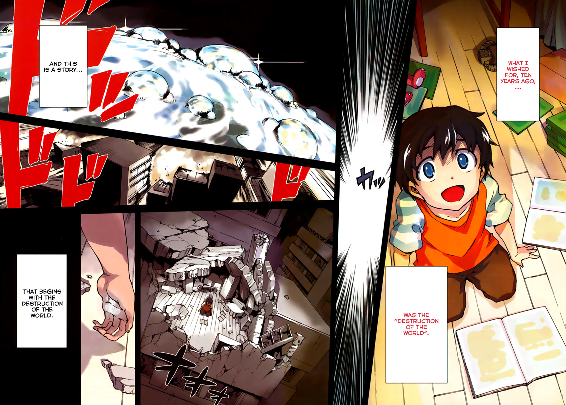Big Order Chapter 1 page 2 - Chapter 1: Me X World