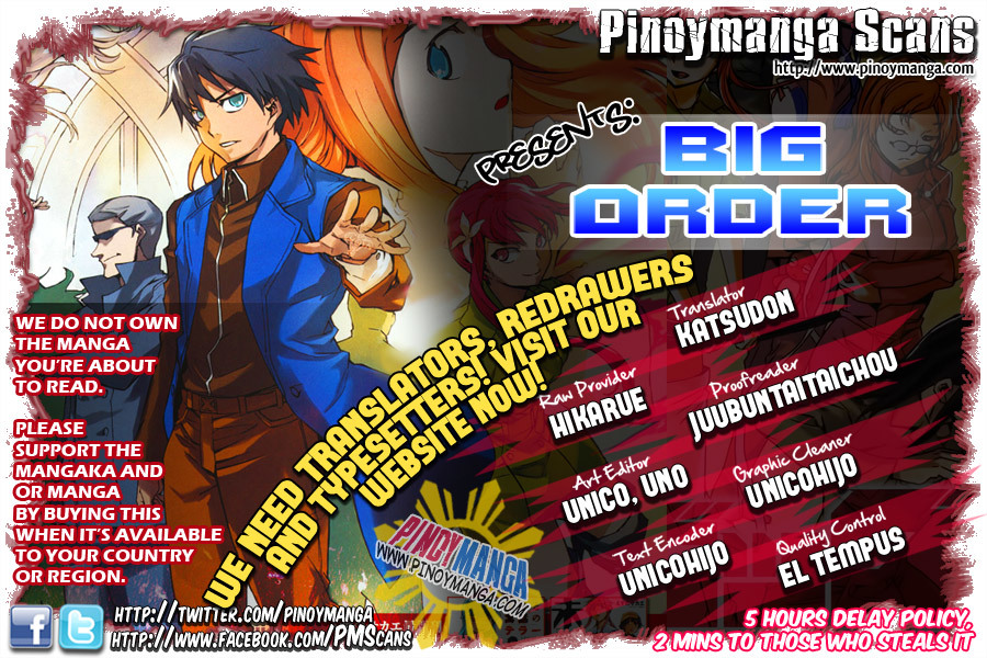 Big Order Chapter 10 page 1 - Chapter 10: Being Protected is the Body, Being Attacked is the Principle