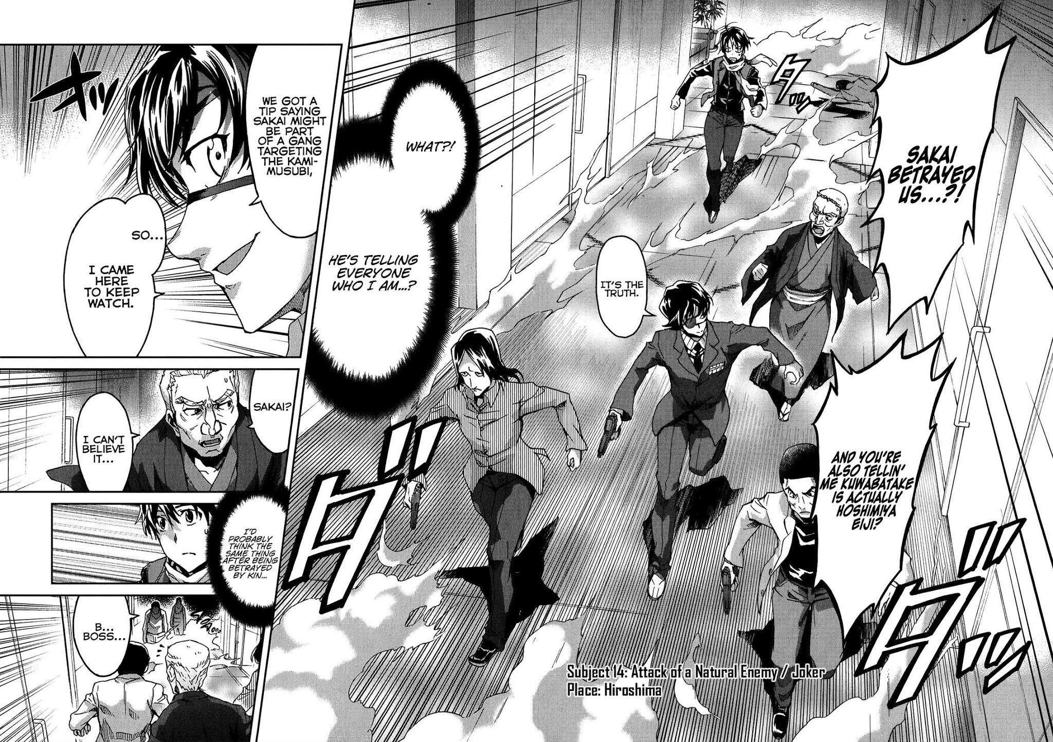 Big Order Chapter 14 page 5 - Chapter 14: Attack of a Natural Enemy / Joker