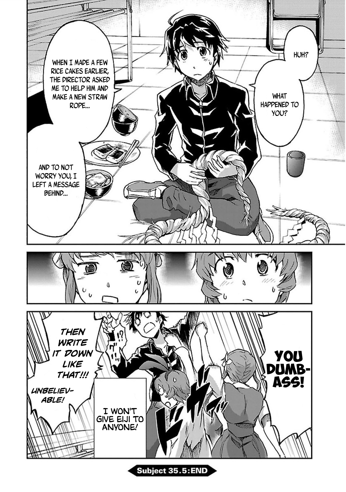 Big Order Chapter 35.5 page 10 - Chapter 35.5: Miss Iyo's Concern