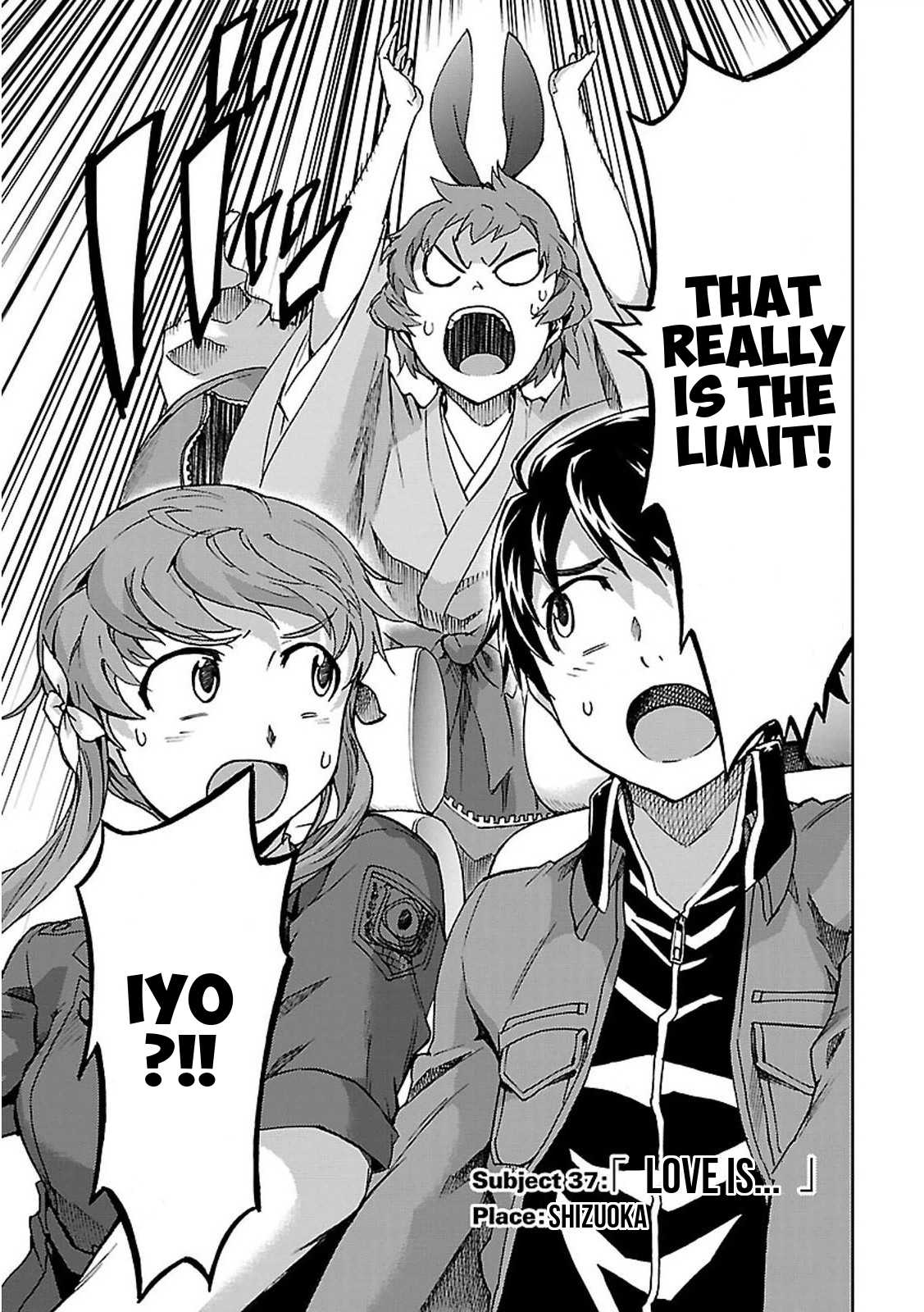 Big Order Chapter 37 page 3 - Chapter 37: Love is...