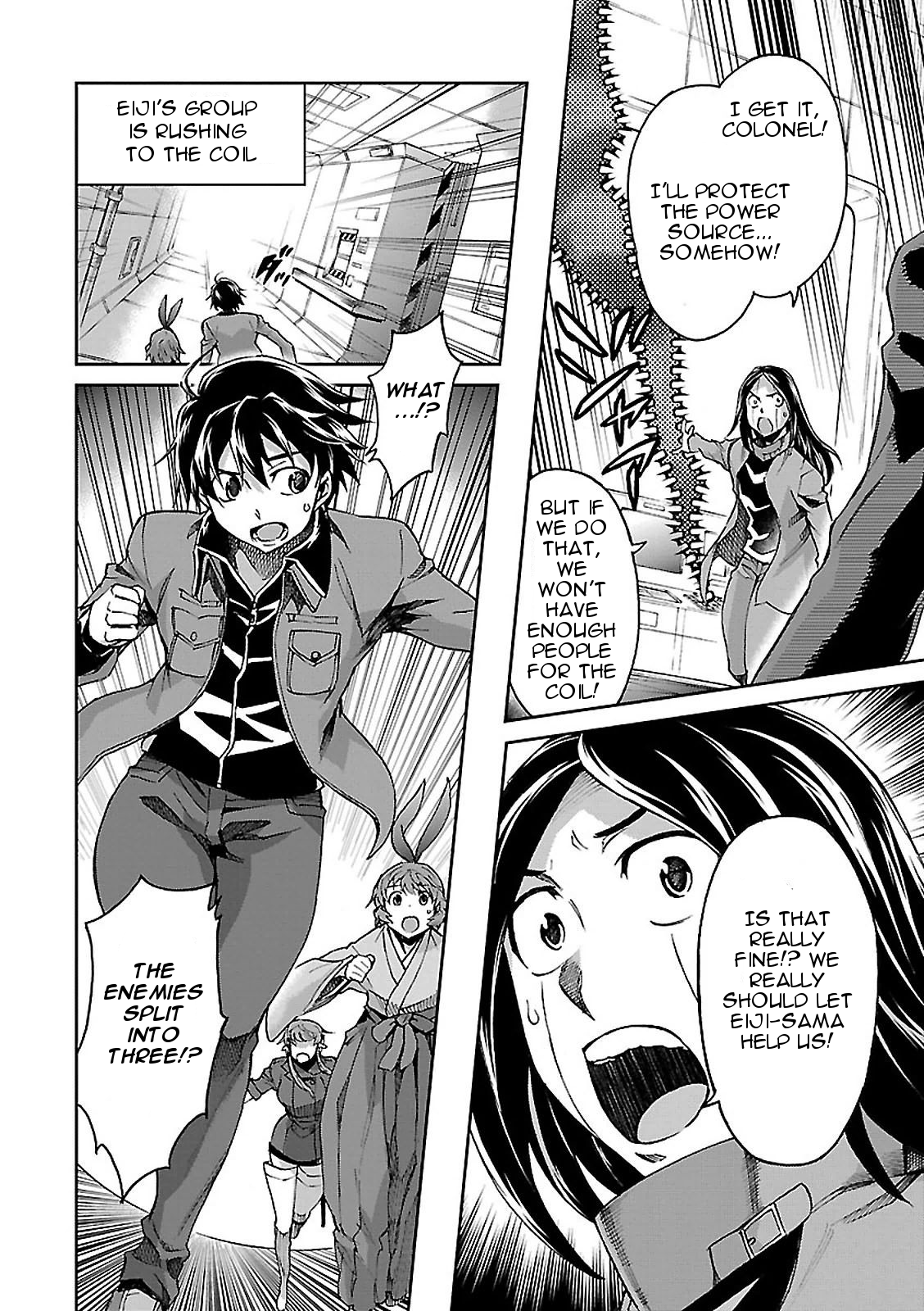 Big Order Chapter 46 page 18 - Chapter 46: 1st Hoshimiya Research Facility- Pursuit Battle