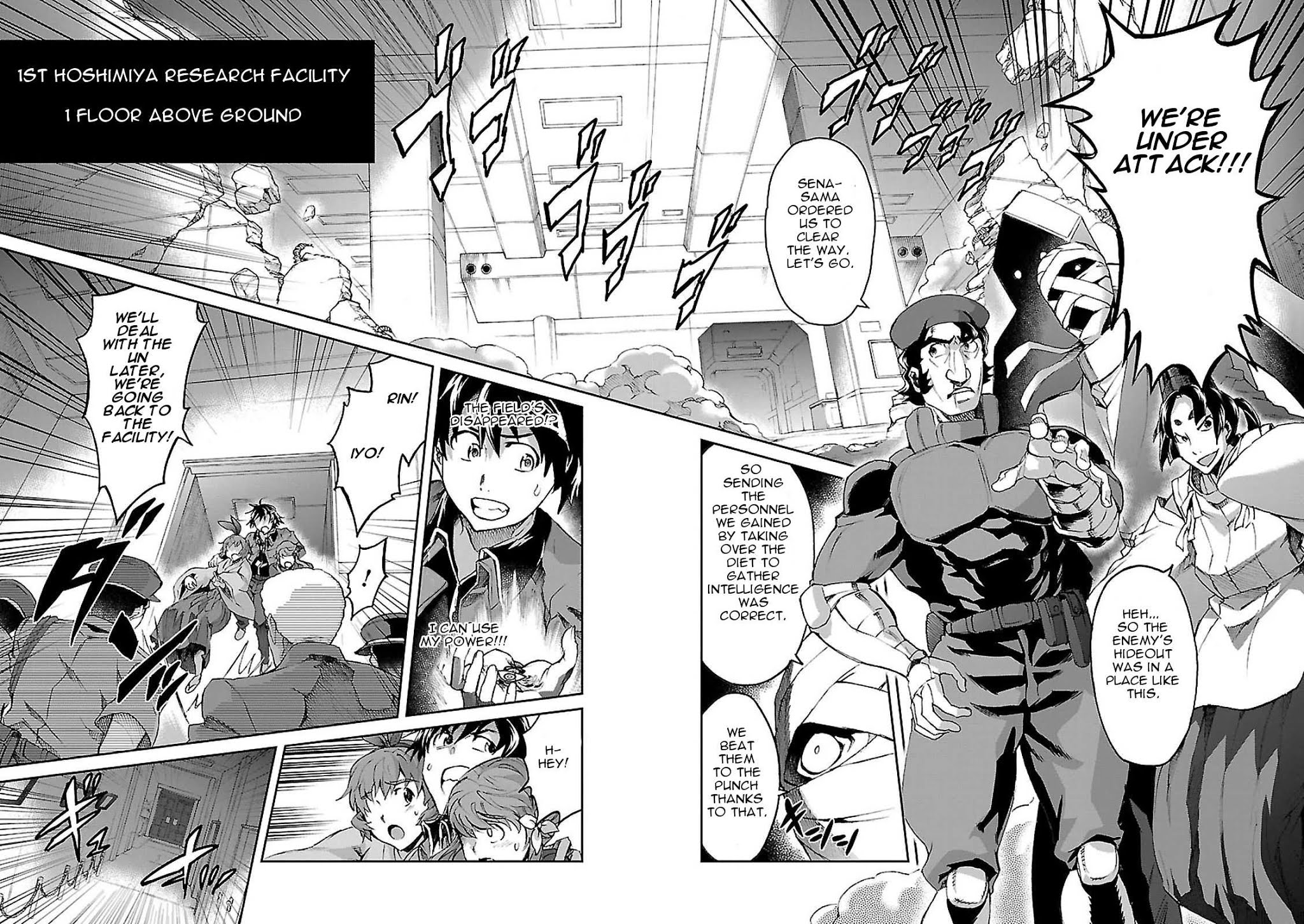 Big Order Chapter 46 page 3 - Chapter 46: 1st Hoshimiya Research Facility- Pursuit Battle