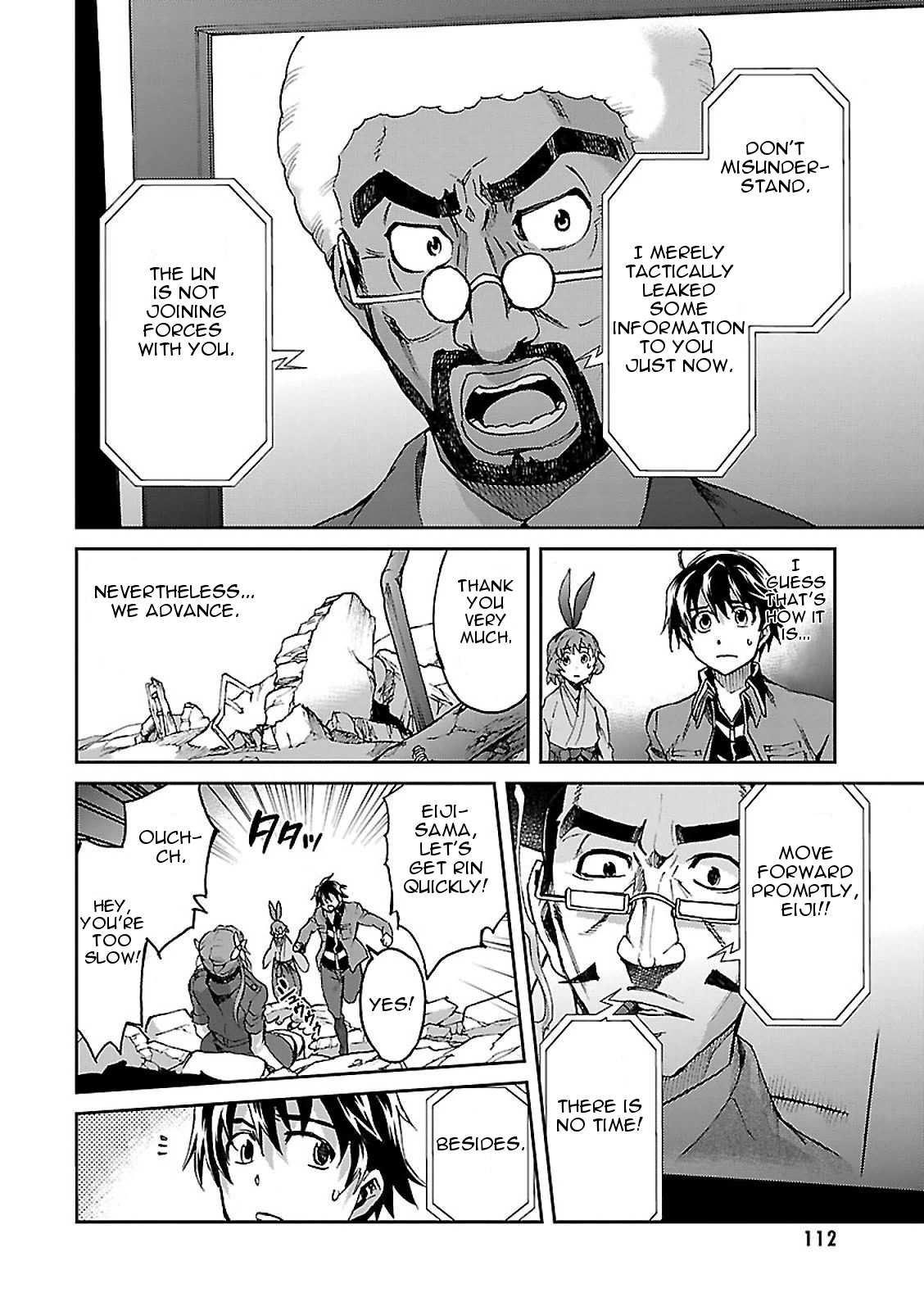 Big Order Chapter 46 page 33 - Chapter 46: 1st Hoshimiya Research Facility- Pursuit Battle