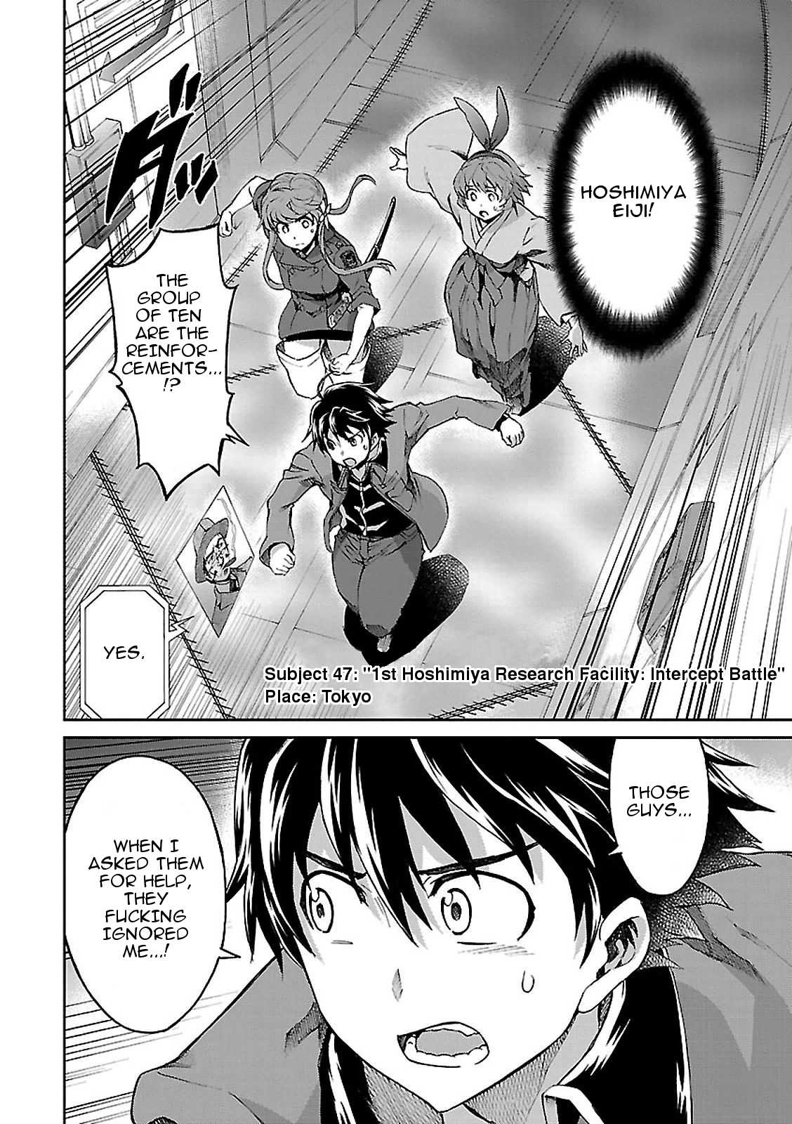 Big Order Chapter 47 page 4 - Chapter 47: 1st Hoshimiya Research Facility- Intercept Battle