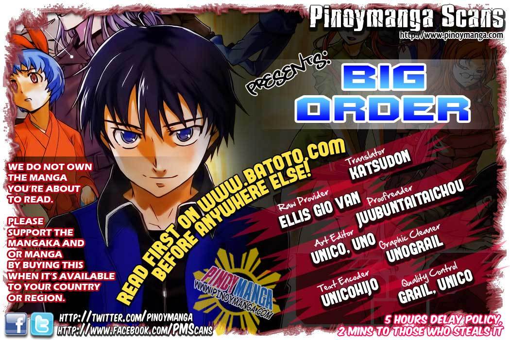 Big Order Chapter 7 page 1 - Chapter 7: The Yamaguchi Invasion Plan