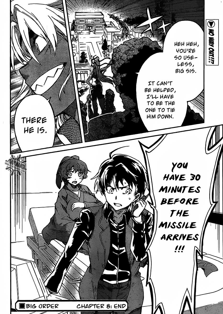 Big Order Chapter 8 page 27 - Chapter 8: Subject 8: The One This Fist is Fighting For