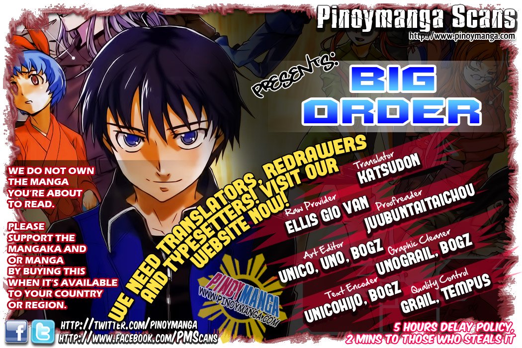 Big Order Chapter 9 page 1 - Chapter 9: Subject 9: ''Guilty''