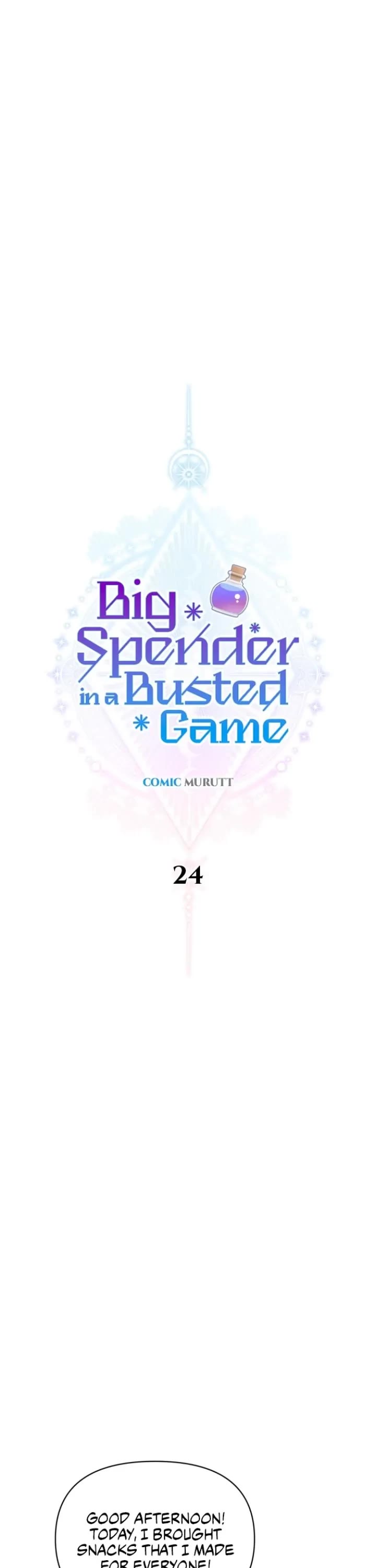 Big Spender in a Busted Game Chapter 24 page 13 - Chapter 24