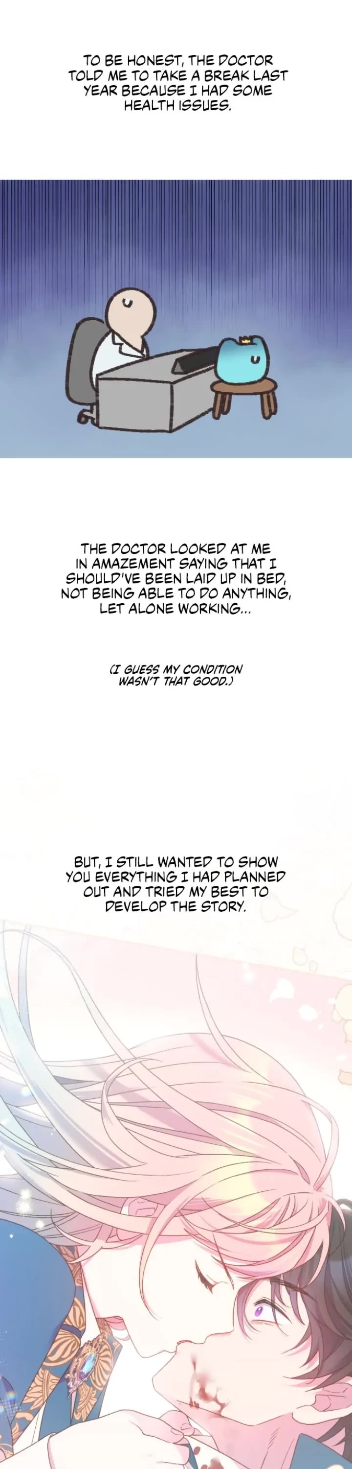 Big Spender in a Busted Game Chapter 31.5 page 4 - Chapter 31.5: Creator's Note