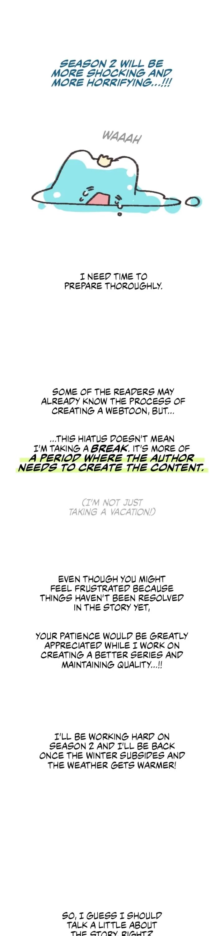 Big Spender in a Busted Game Chapter 31.5 page 6 - Chapter 31.5: Creator's Note