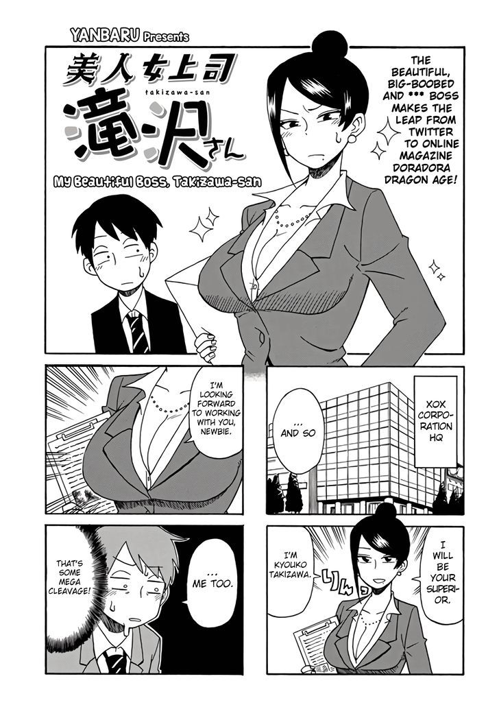 Bijin Onna Joushi Takizawa-san Chapter 1 page 1 - Chapter 1