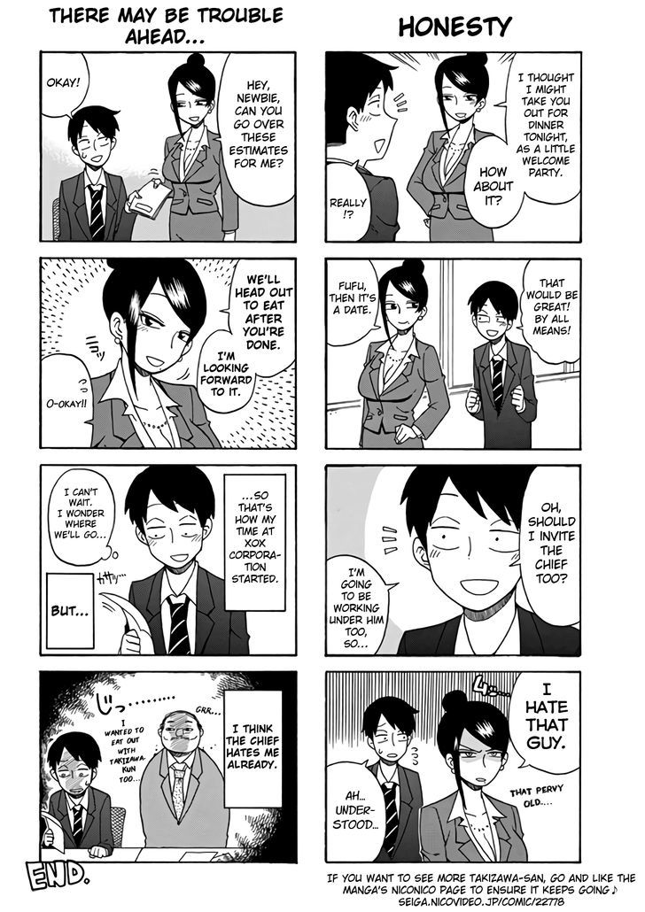 Bijin Onna Joushi Takizawa-san Chapter 1 page 8 - Chapter 1