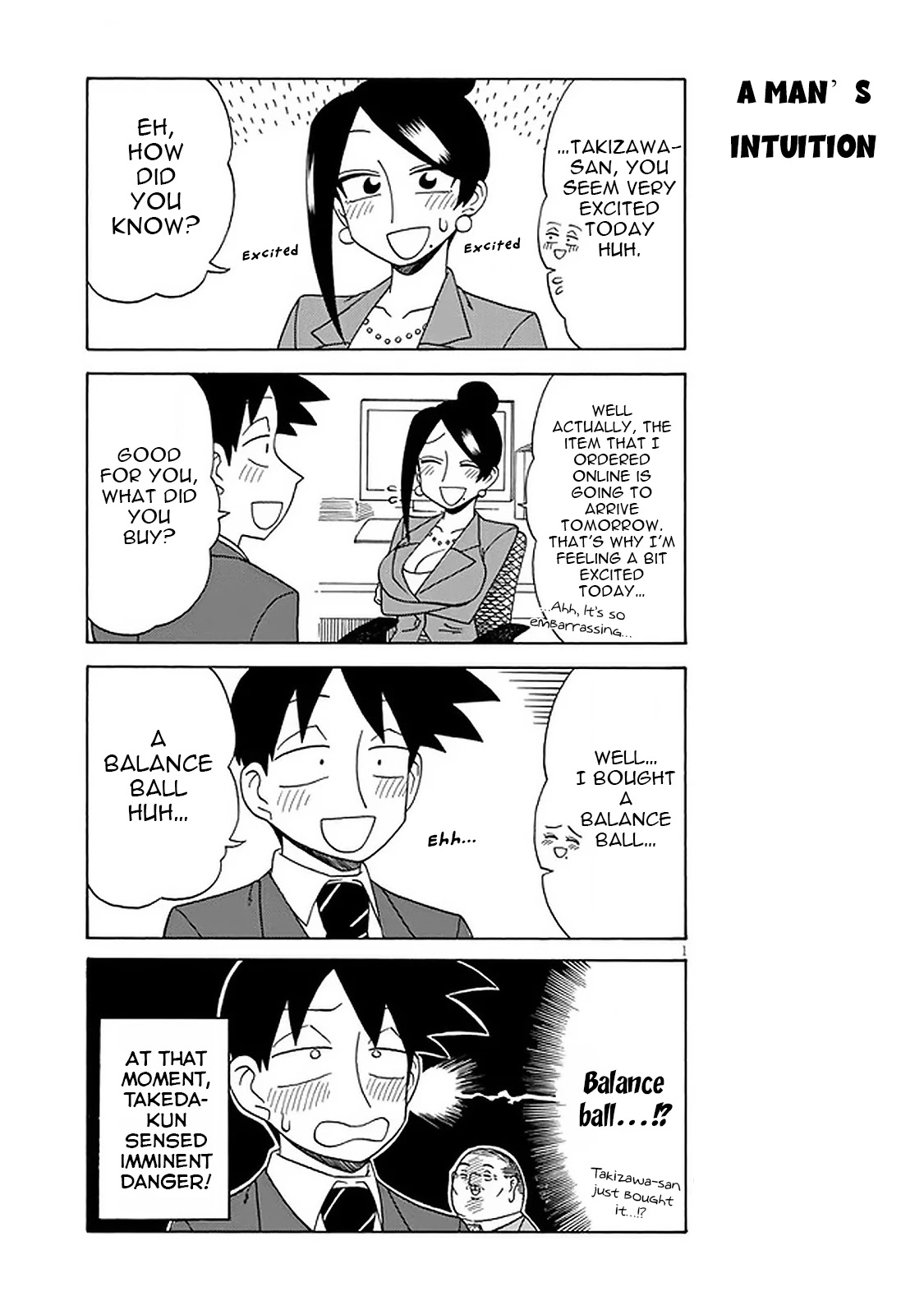 Bijin Onna Joushi Takizawa-san Chapter 102 page 1 - Chapter 102