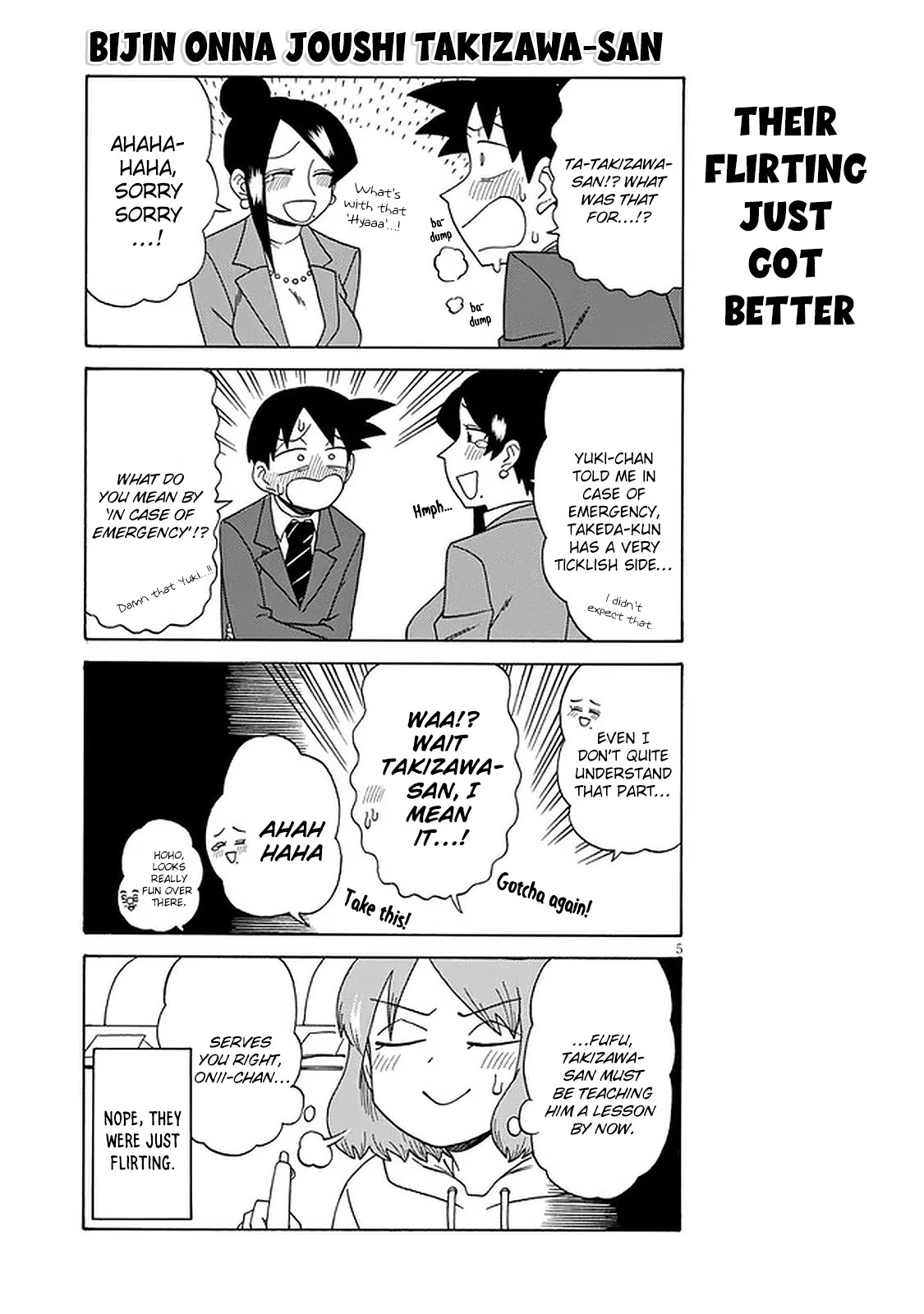 Bijin Onna Joushi Takizawa-san Chapter 103 page 5 - Chapter 103