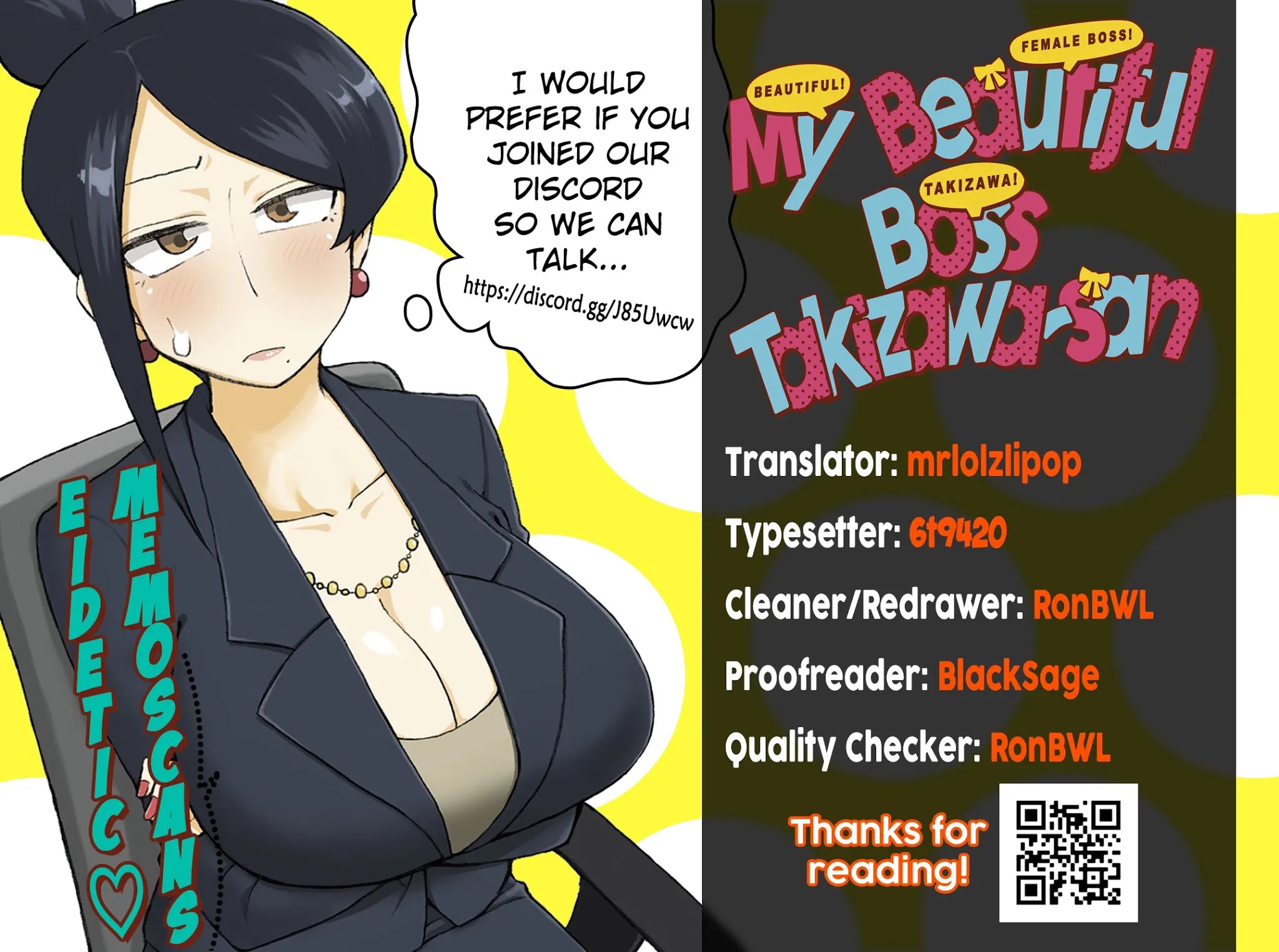 Bijin Onna Joushi Takizawa-san Chapter 103 page 6 - Chapter 103