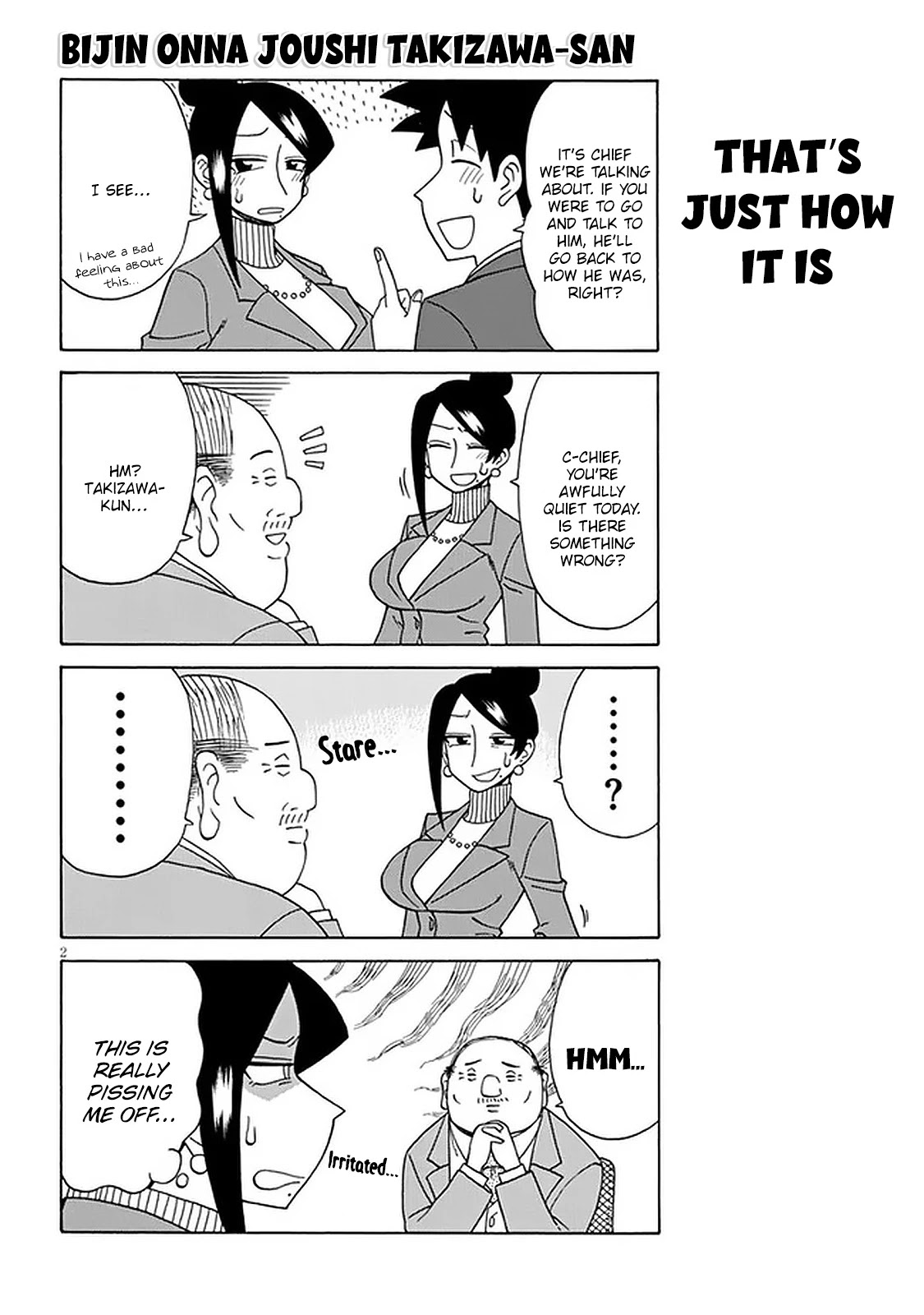 Bijin Onna Joushi Takizawa-san Chapter 105 page 2 - Chapter 105