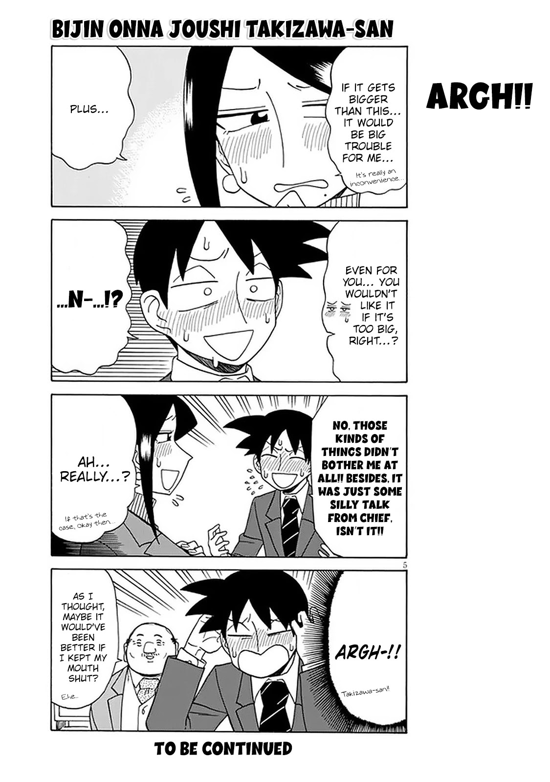 Bijin Onna Joushi Takizawa-san Chapter 105 page 5 - Chapter 105