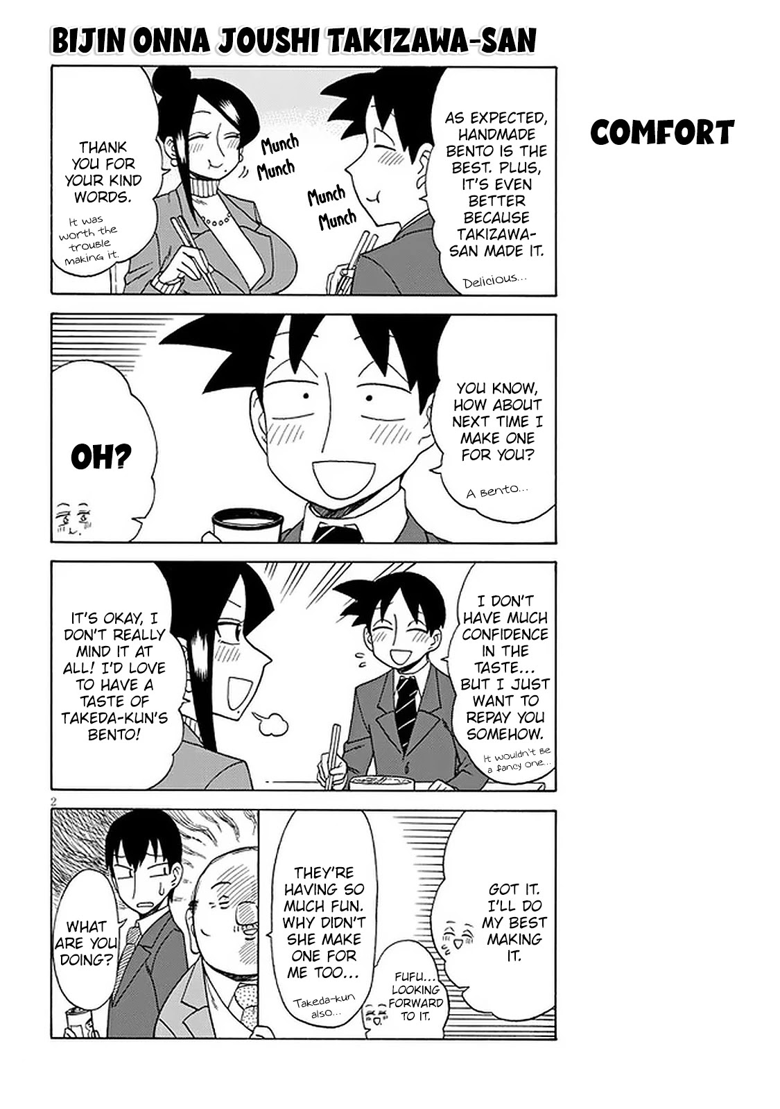 Bijin Onna Joushi Takizawa-san Chapter 106 page 2 - Chapter 106