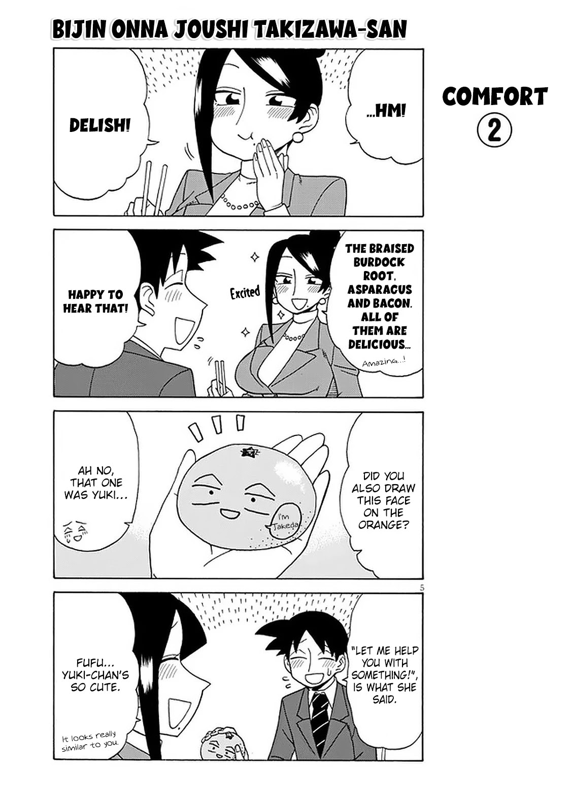 Bijin Onna Joushi Takizawa-san Chapter 106 page 5 - Chapter 106