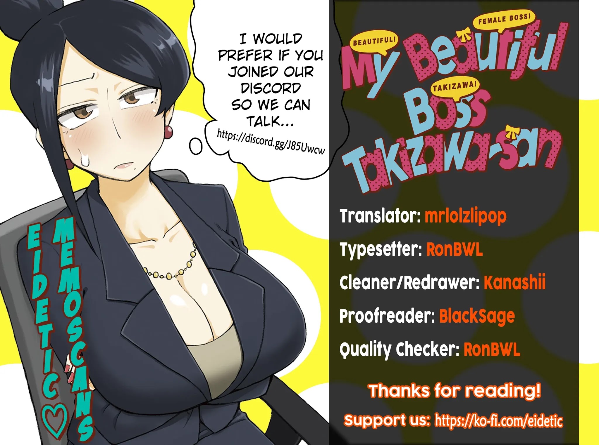 Bijin Onna Joushi Takizawa-san Chapter 107 page 13 - Chapter 107