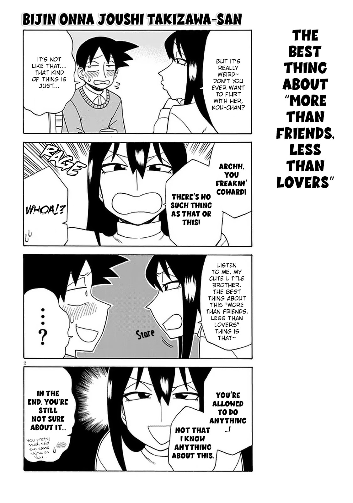 Bijin Onna Joushi Takizawa-san Chapter 108 page 2 - Chapter 108