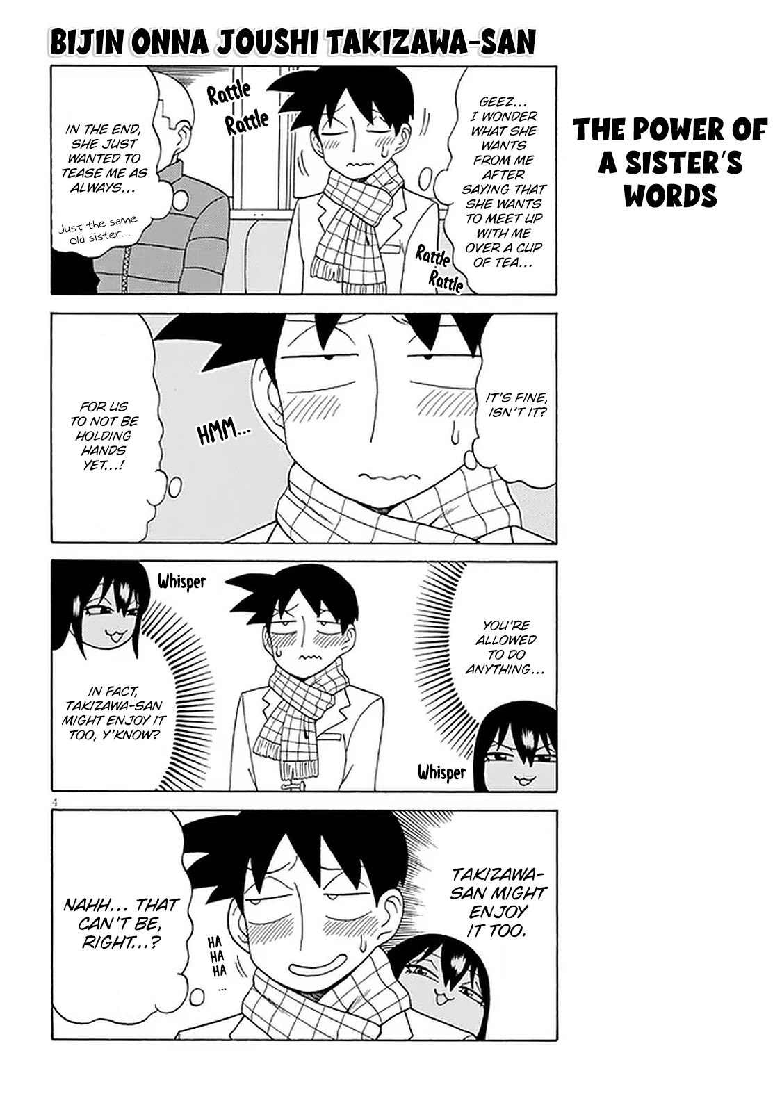 Bijin Onna Joushi Takizawa-san Chapter 108 page 4 - Chapter 108