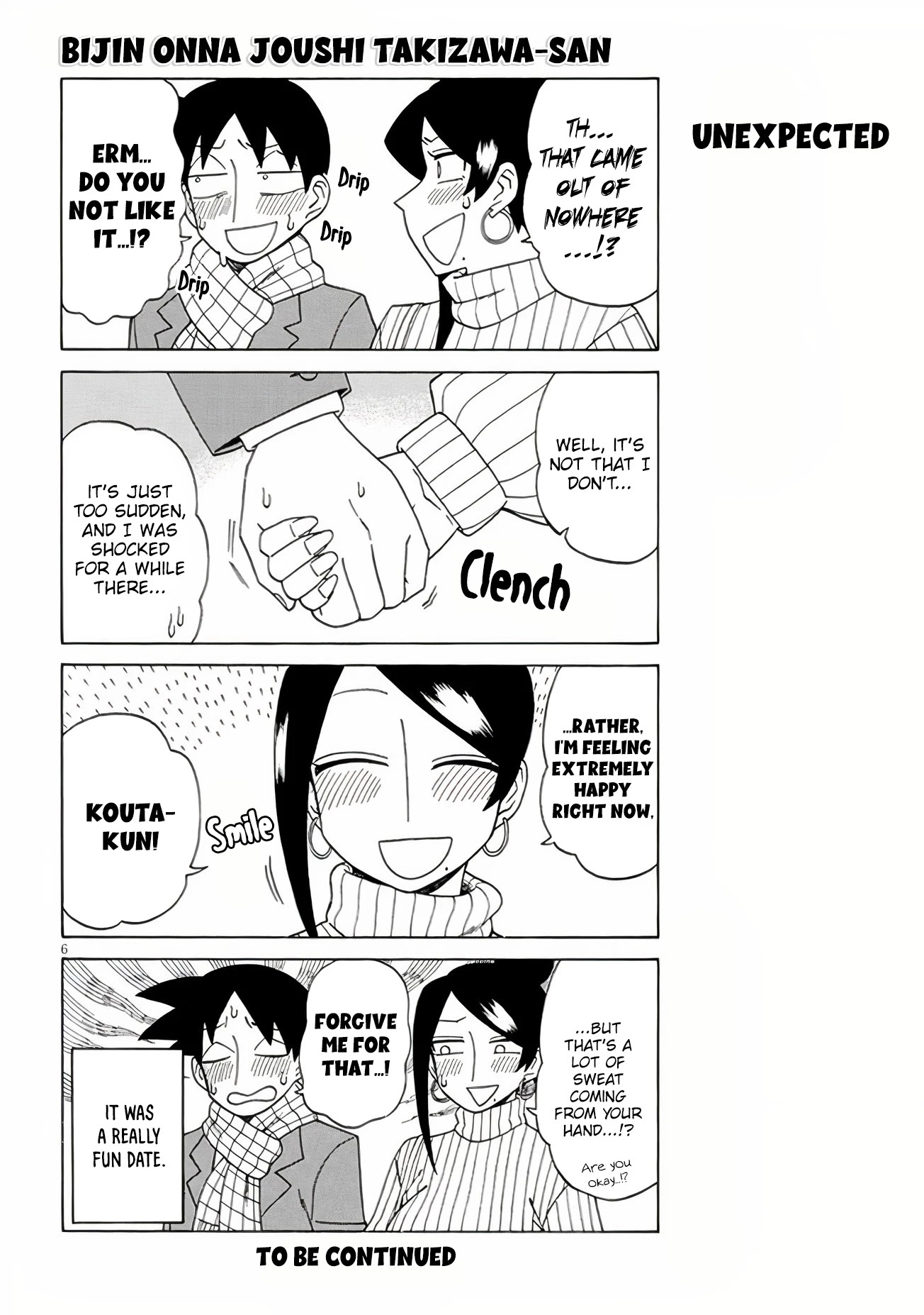 Bijin Onna Joushi Takizawa-san Chapter 109 page 6 - Chapter 109